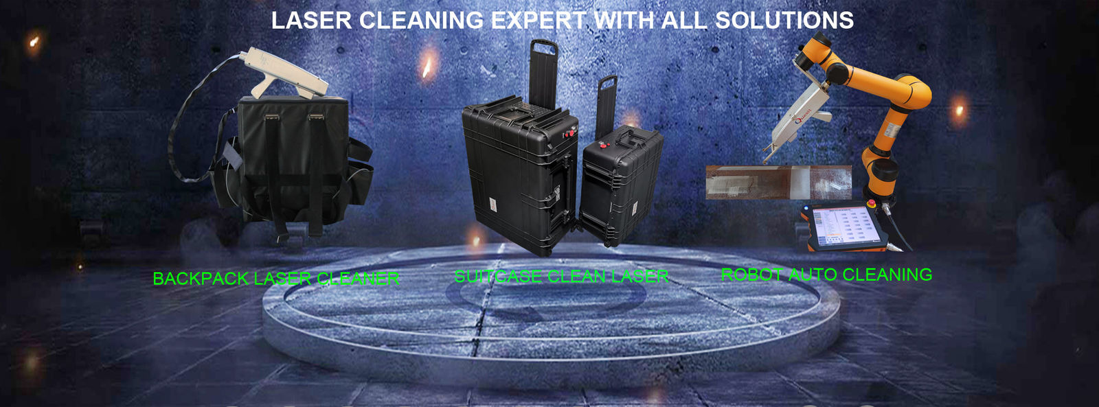 calidad Máquina de la limpieza del laser Servicio