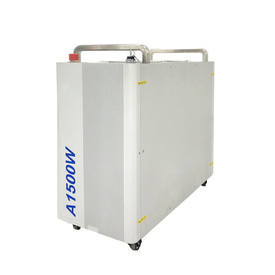 Soldadora tamaño pequeño portátil de laser 1500W para el soldador refrigerado de aluminio de acero inoxidable del laser de la fibra