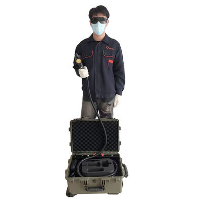 Limpiador de maletas con láser de fibra