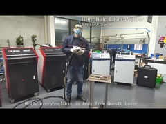 soldadora de laser de la fibra 1500W para los metales, los plásticos y la cerámica en venta caliente